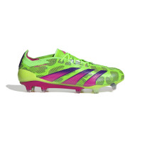 adidas Predator Elite Gras Football Shoes (FG) Green Pink Purple