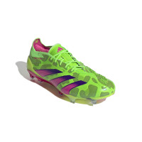 adidas Predator Elite Gras Football Shoes (FG) Green Pink Purple