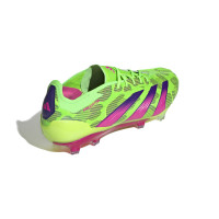 adidas Predator Elite Gras Football Shoes (FG) Green Pink Purple