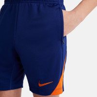 Nike Nederland Strike Trainingsbroekje 2024-2026 Kids Blauw Oranje