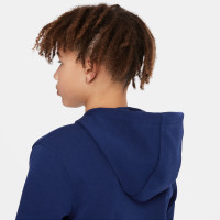 Nike Netherlands Sportswear Club Vest 2024-2026 Kids Blue Orange