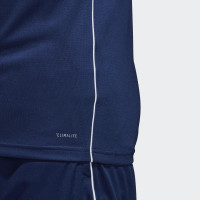 adidas Core 18 Trainingsshirt Donkerblauw Wit