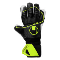 Uhlsport Supersoft HN Flex Frame Keepershandschoenen Zwart Felgeel