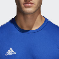 adidas Core 18 Trainingsshirt Lichtblauw Wit
