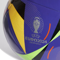 adidas EK 2024 Fussballliebe Pro Beach Voetbal Maat 5 Paars Zwart Zilver