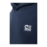 Cruyff Xicota Brand Hoodie Donkerblauw Wit