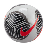 Nike Mini Voetbal Maat 1 Wit Felrood Zwart