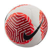 Nike Pitch Voetbal Maat 5 Wit Rood Zwart