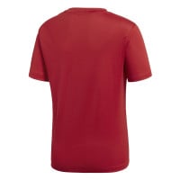 adidas CORE18 Voetbalshirt Rood Wit Kids