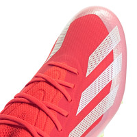adidas X Crazyfast Elite Gras Voetbalschoenen (FG) Felrood Wit Geel