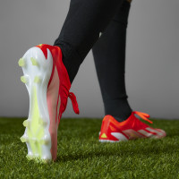 adidas X Crazyfast Elite Gras Voetbalschoenen (FG) Felrood Wit Geel