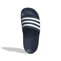 adidas Adilette Shower Slippers Kids Donkerblauw Wit