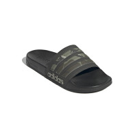 adidas Adilette Shower Slippers Zwart Donkergrijs Camo