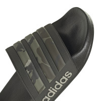 adidas Adilette Shower Slippers Zwart Donkergrijs Camo
