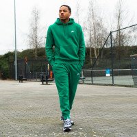 Nike Sportswear Club Fleece Hoodie Trainingspak Groen Wit