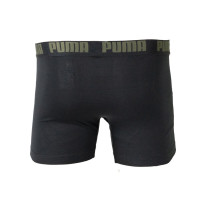 PUMA Boxershorts Everyday 4-Pack Donkergroen Zwart