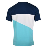 PUMA Olympique Marseille T-Shirt 2023-2024 Donkerblauw Turquoise Wit