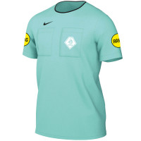 Nike KNVB Scheidsrechtersshirt 2024-2026 Turquoise Zwart