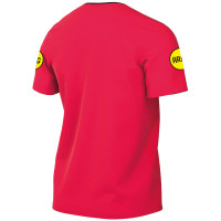 Nike KNVB Scheidsrechtersshirt 2024-2026 Felrood Zwart