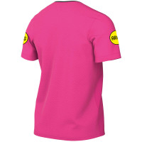 Nike KNVB Scheidsrechtersshirt 2024-2026 Roze Zwart