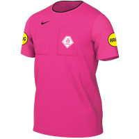 Nike KNVB Scheidsrechtersshirt 2024-2026 Roze Zwart