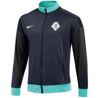 Nike KNVB Scheidsrechters Trainingsjack 2024-2026 Donkerblauw Turquoise