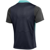 Nike KNVB Scheidsrechters Trainingsshirt 2024-2026 Donkerblauw Turquoise