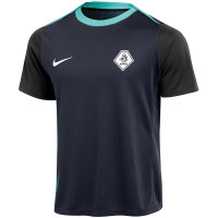 Nike KNVB Scheidsrechters Trainingsshirt 2024-2026 Donkerblauw Turquoise