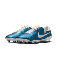 Nike Tiempo Legend 10 Academy Gras / Kunstgras Voetbalschoenen (MG) Smaragdgroen Wit