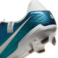 Nike Tiempo Legend 10 Academy Gras / Kunstgras Voetbalschoenen (MG) Smaragdgroen Wit