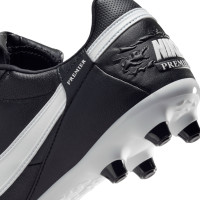 Nike Premier III Gras Football Shoes (FG) Black White Black