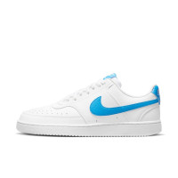 Nike Court Vision Low Next Nature Sneakers Wit Blauw