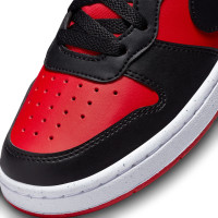 Nike Court Borough Low Recraft Sneakers Kids Rood Zwart Wit