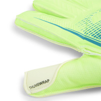 PUMA Ultra Play RC Goalkeeper Gloves Green White Blue