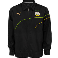 PUMA King Pelé Trainingspak Zwart Donkergroen Geel