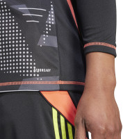 adidas Tiro 24 Competition Keepersshirt Lange Mouwen Zwart Rood Multicolor