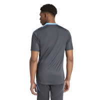 adidas Argentinië Trainingsshirt 2024-2026 Donkergrijs Lichtblauw Goud