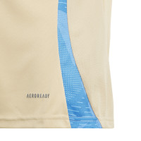 adidas Argentinië Trainingsset 2024-2026 Kids Beige Donkergrijs Lichtblauw Goud