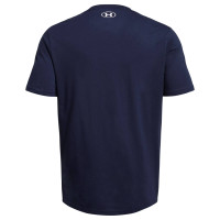 Under Armour Sportstyle Left Chest Logo T-Shirt Donkerblauw Lichtblauw