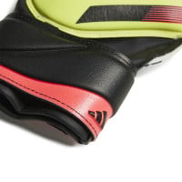 adidas Predator Match Fingersave Keepershandschoenen Kids Felgeel Zwart Felrood