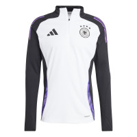 adidas Duitsland Trainingspak 1/4-Zip 2024-2026 Wit Zwart Paars