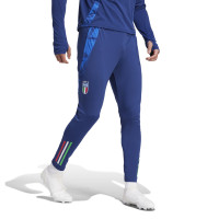 adidas Italië Trainingspak 1/4-Zip 2024-2026 Donkerblauw Blauw Goud