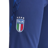 adidas Italië Presentatie Trainingspak 2024-2026 Wit Donkerblauw Blauw Goud