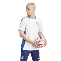 adidas Italië Trainingsshirt 2024-2026 Wit Blauw Goud