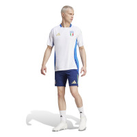 adidas Italië Trainingsshirt 2024-2026 Wit Blauw Goud