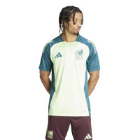 adidas Mexico Trainingsset 2024-2026 Felgroen Bordeauxrood Donkergroen