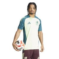 adidas Mexico Trainingsset 2024-2026 Felgroen Bordeauxrood Donkergroen