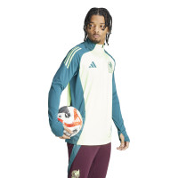 adidas Mexico Trainingstrui 1/4-Zip 2024-2026 Felgroen Donkergroen
