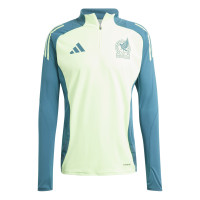 adidas Mexico Trainingstrui 1/4-Zip 2024-2026 Felgroen Donkergroen