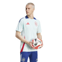 adidas Spanje Trainingsset 2024-2026 Lichtblauw Donkerblauw Rood